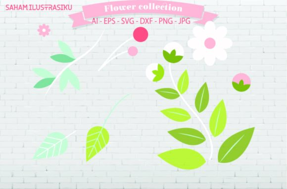 Discover the Versatility of Flower Floral Collection Green Svg