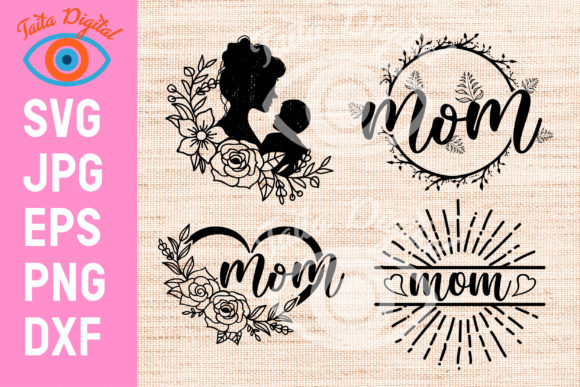 Discover the Versatility of Mom Floral Heart SVG Graphics