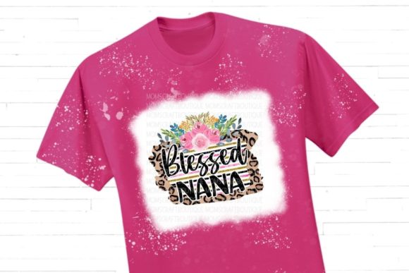 Embrace the Beauty of Blessed Nana Sublimation Floral Bouquet