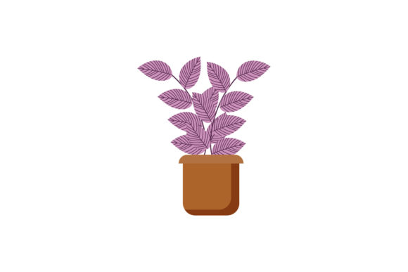 Explore Creativity with Floral Pot Beauty Vector