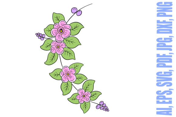 Exploring the Artistry of Flower Color Floral Tattoo Line Art
