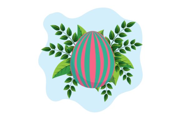 The Unexpected Power of Easter Egg Green Floral Cloud