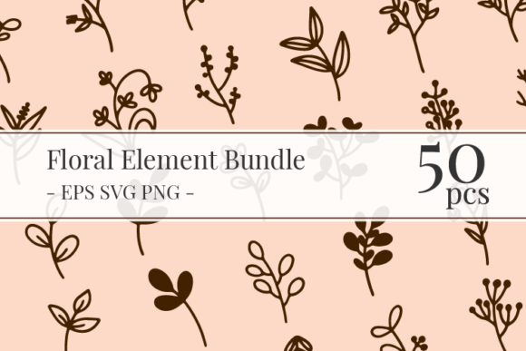 Unleash Creativity with Floral Element Bundle